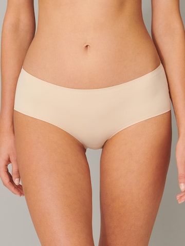 SCHIESSER Boyshorts 'Invisible Soft' in Beige: front