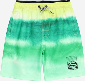 Molo Plavecké šortky 'Neal' – zelená: přední strana