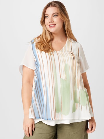 SAMOON - Blusa em branco: frente