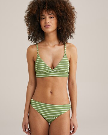 Slip bikini di WE Fashion in verde: frontale