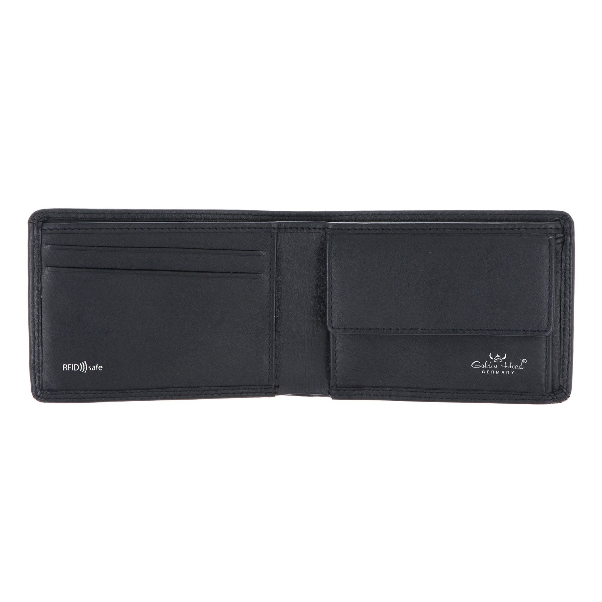 Porte-monnaies 'Polo' GOLDEN HEAD en noir