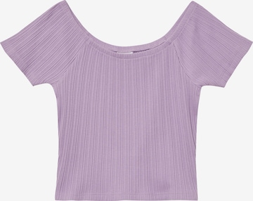 s.Oliver Shirt in Lila: Vorderseite