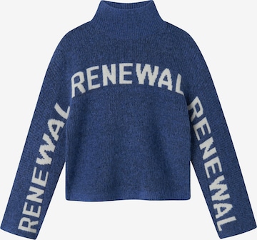 mėlyna NAME IT Megztinis 'NKFNuva': priekis