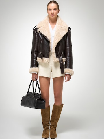 V S P Winterjacke 'Tierra' in Braun