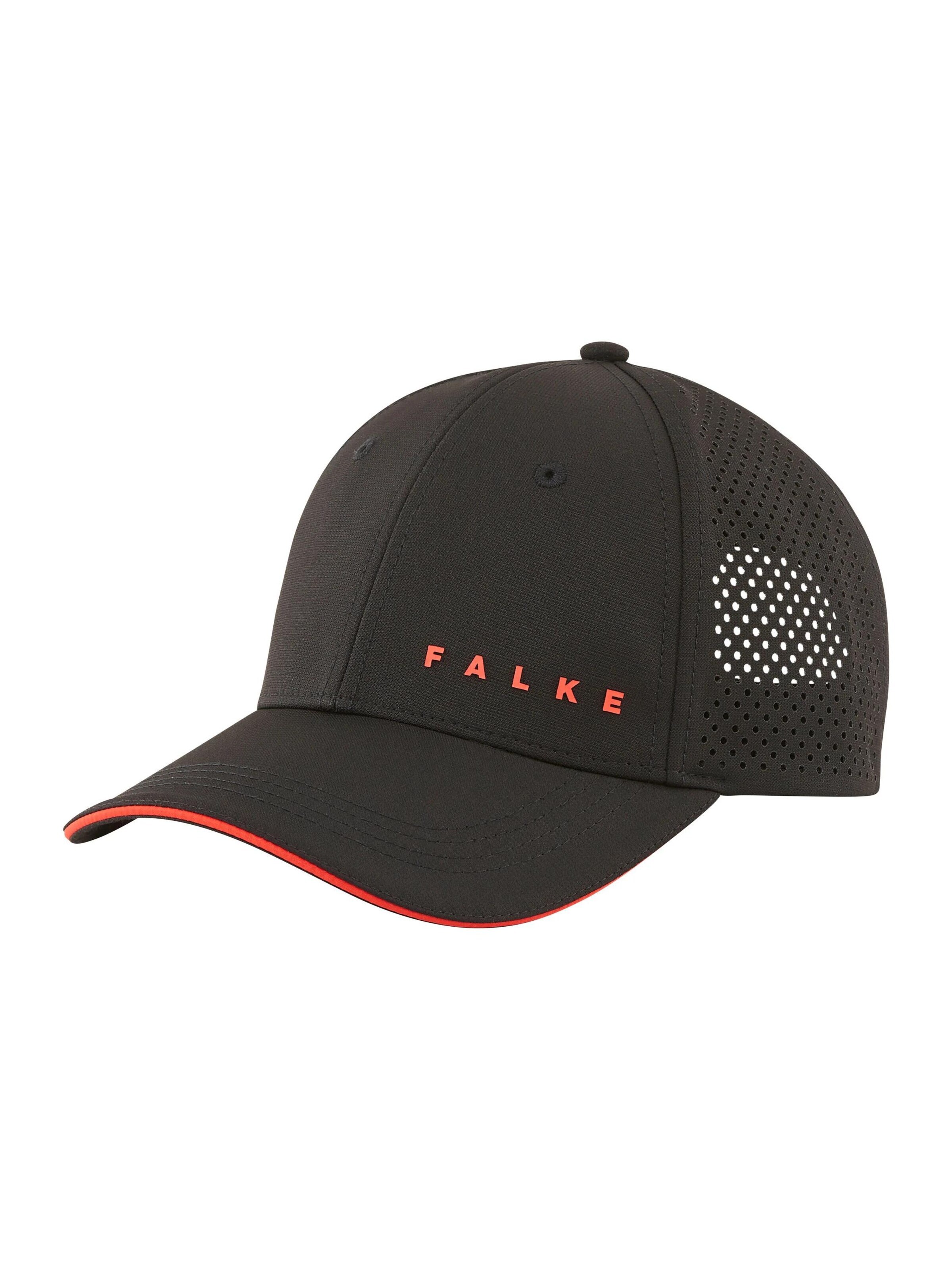 FALKE Sportcap‌‌‌‌‌‌‌ in Schwarz: Vorderseite