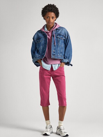 Pepe Jeans Regular Hose in Pink