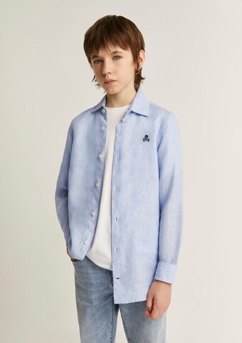 Scalpers Regular fit Button up shirt in Blue