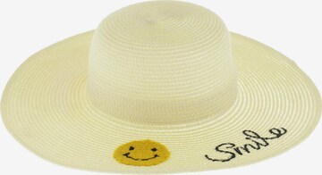 CODELLO Hat & Cap in 54 in White: front