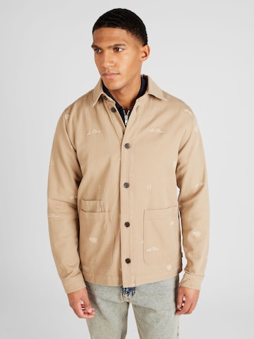 Les Deux - Chaqueta de entretiempo 'Langley' en beige: frente