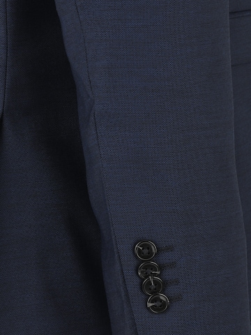 mėlyna Jack & Jones Plus Priglundantis modelis Klasikinis švarkas 'SOLARIS'