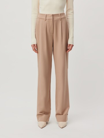 LeGer by Lena Gercke - regular Pantalón plisado 'Pina Tall' en beige