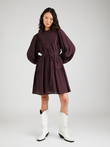 VILA ROUGE Shirt dress 'FLORENCINE' in Purple: front