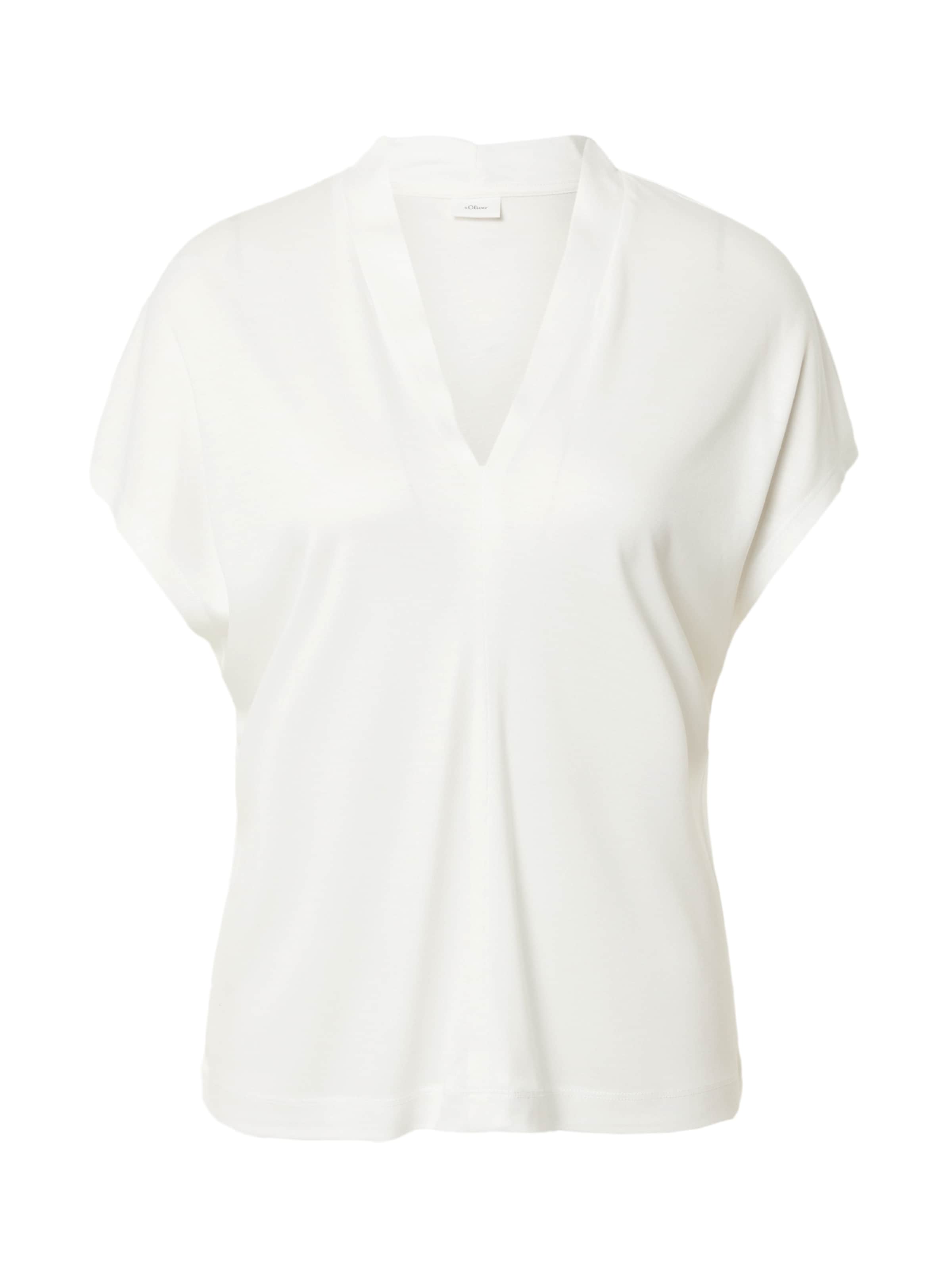 s.Oliver BLACK LABEL Halenka – bílá: přední strana