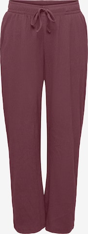 ONLY Carmakoma - Loosefit Pantalón 'CARVALA' en rojo: frente