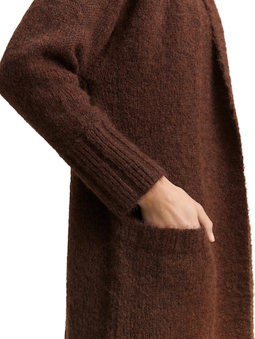TOM TAILOR Knit Cardigan in Brown