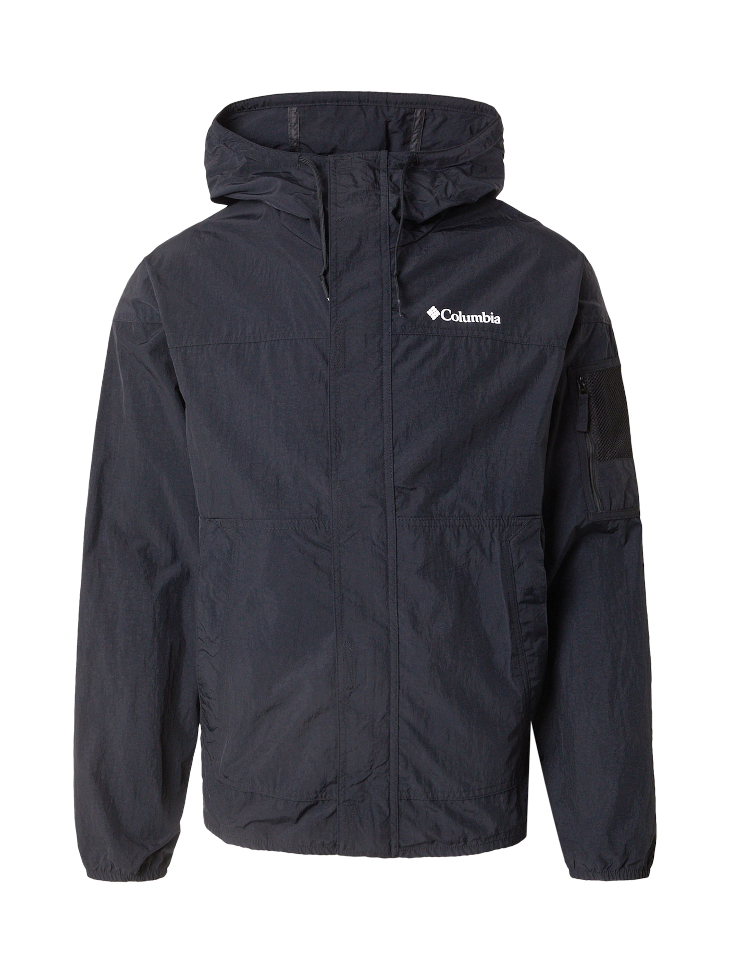 COLUMBIA Μπουφάν πεζοπορίας 'Challenger' σε μαύρο: μπροστά