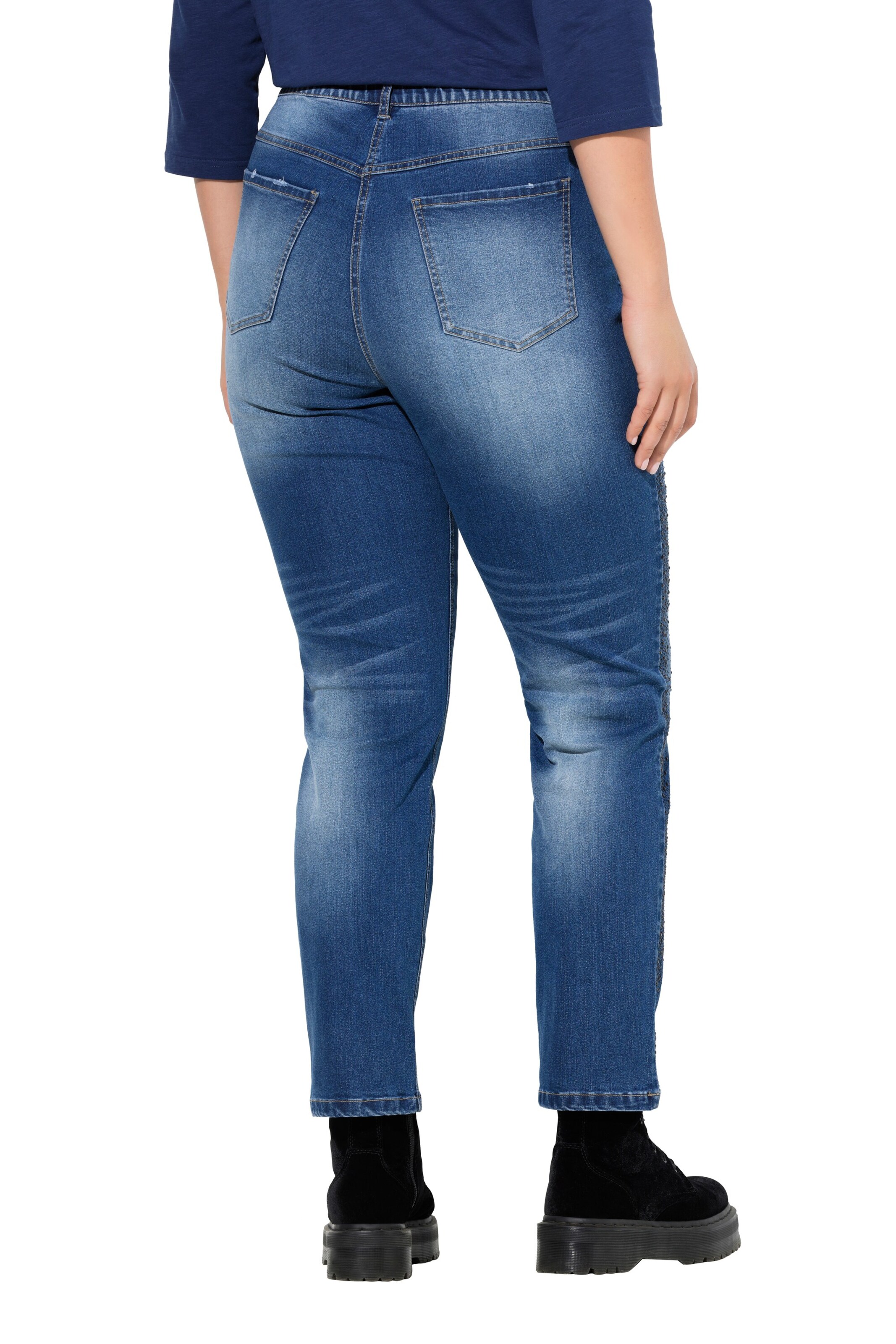 Ulla Popken Regular Jeans 'Mia' in Blue