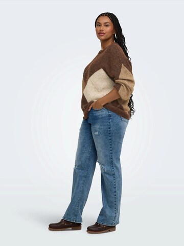 Pull-over 'CARNOEME' ONLY Carmakoma en marron