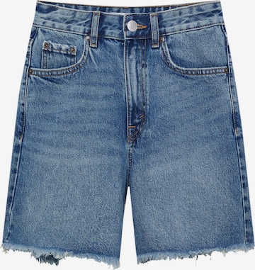 Regular Jean Pull&Bear en bleu : devant