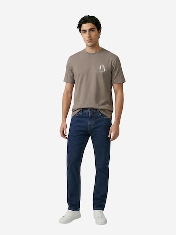 Maglietta 'XM000365 AF12308' di EA7 Emporio Armani in marrone