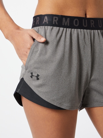 regular Pantaloni sportivi 'Play Up' di UNDER ARMOUR in grigio