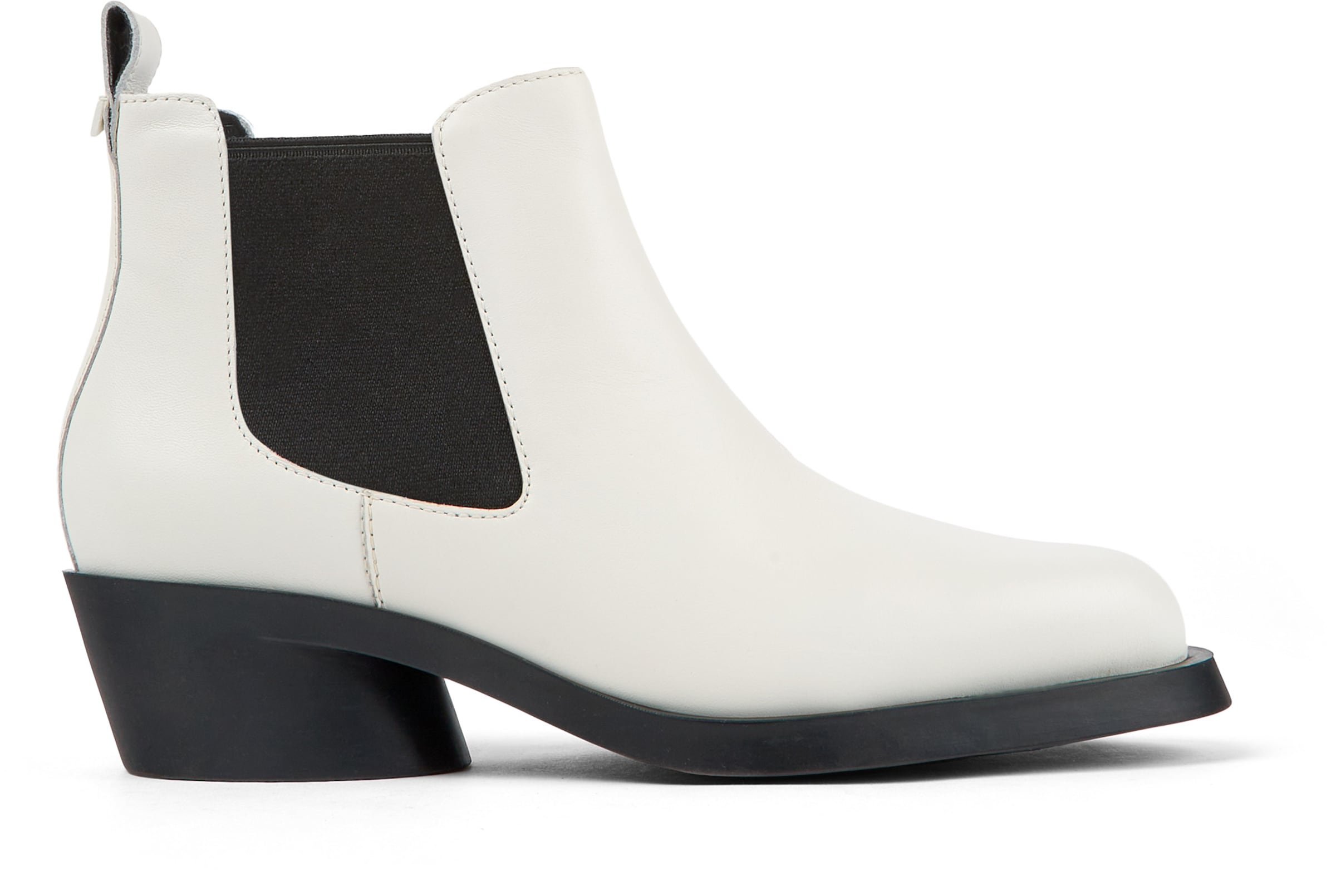 Boots chelsea ' Bonnie Twins ' di CAMPER in bianco