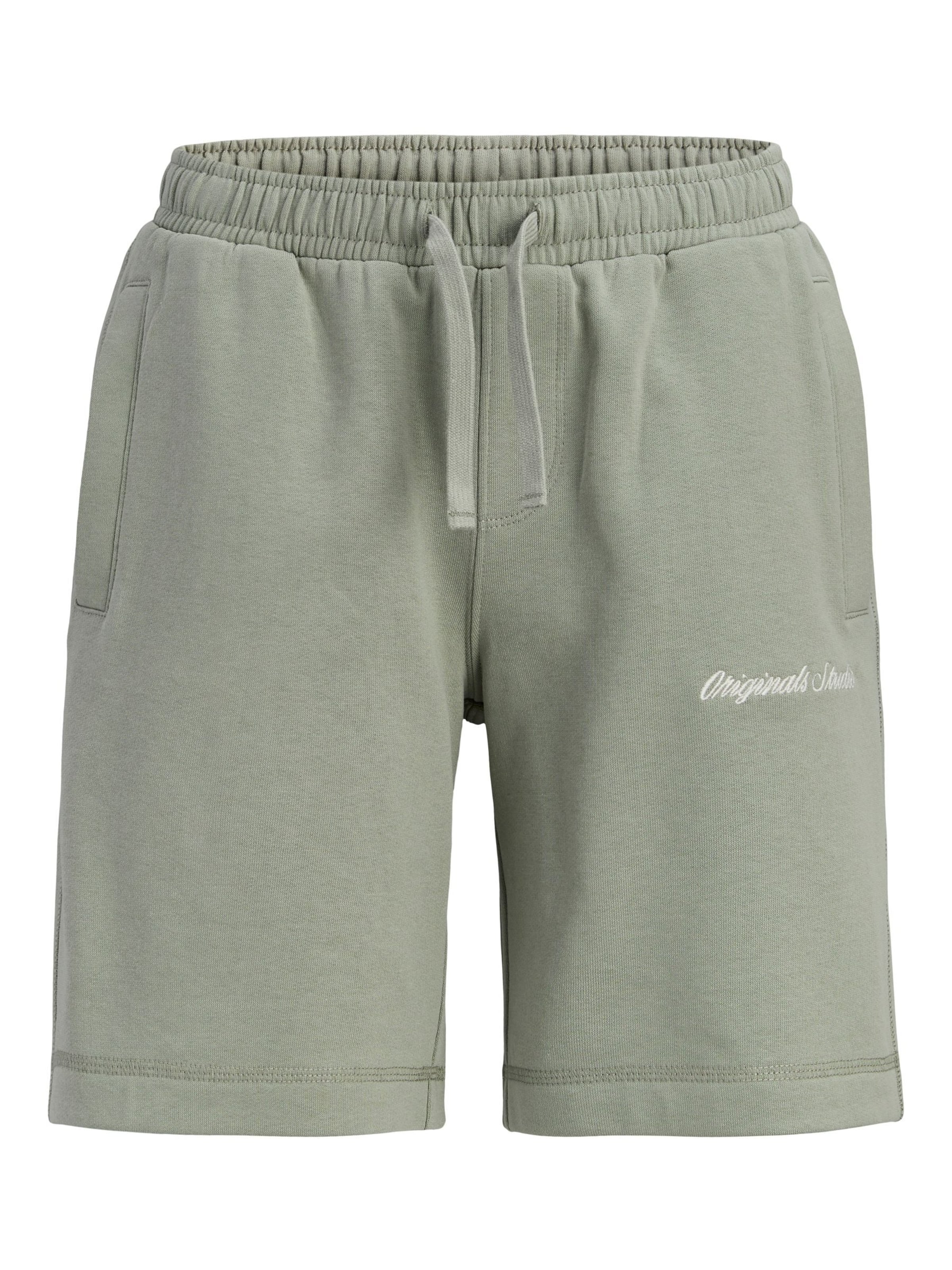 Jack & Jones Junior Loosefit Bukser i grøn: forside