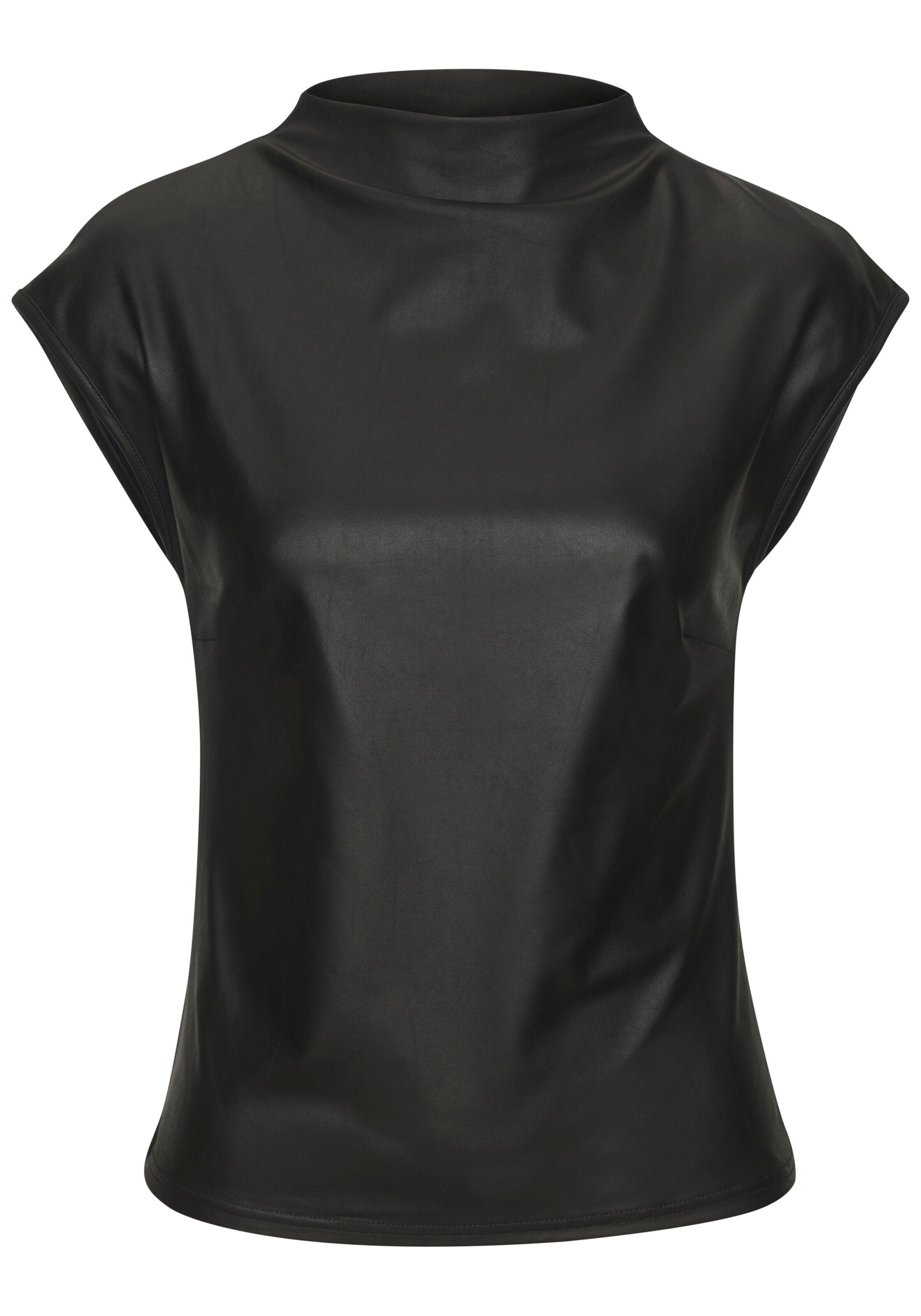 juoda LASCANA Marškinėliai: priekis