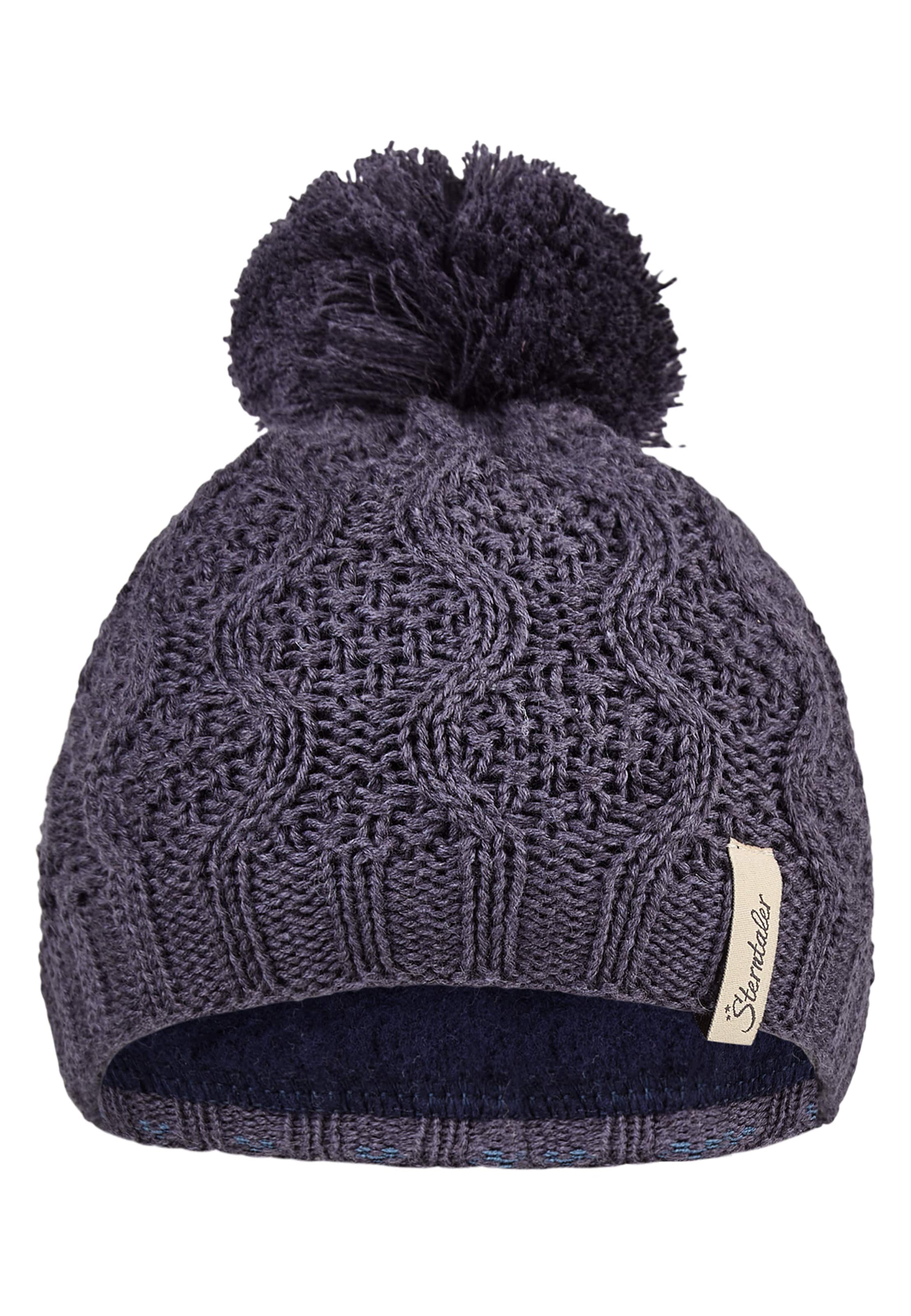 STERNTALER Beanie in Purple: front