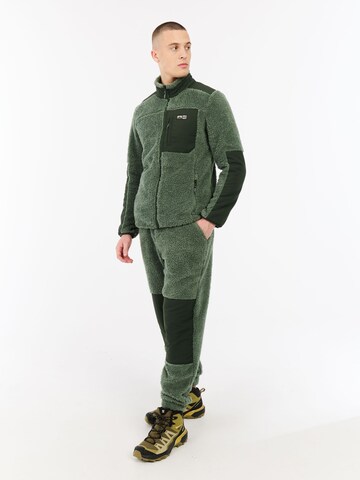 PROTEST Fleece Jacket 'PRTBleaker' in Green