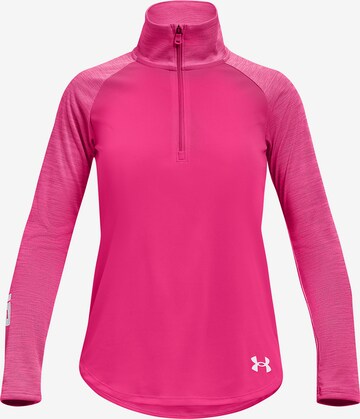 UNDER ARMOUR Functioneel shirt in Roze: voorkant