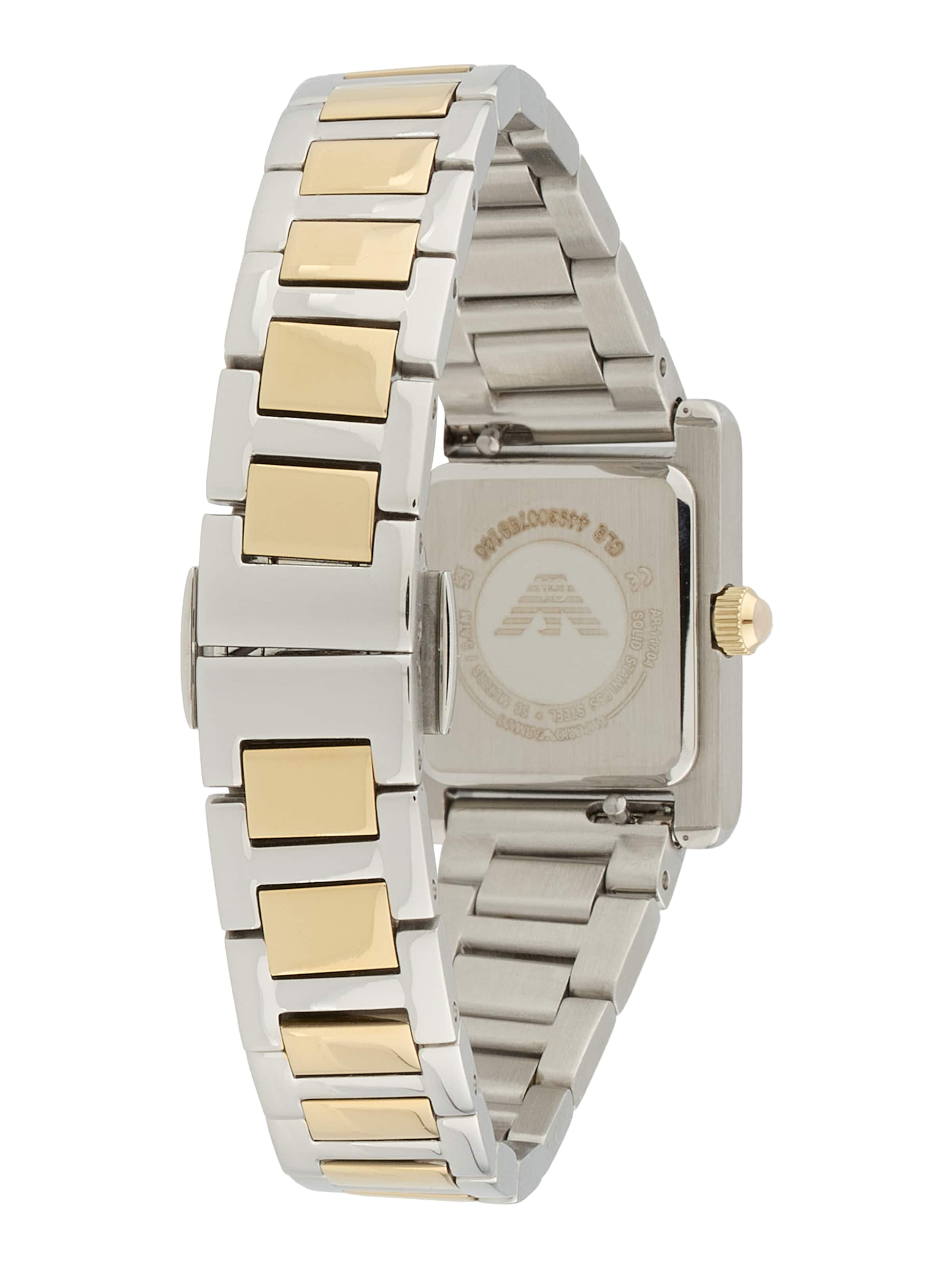 Emporio Armani Аналогов часовник в сребърно