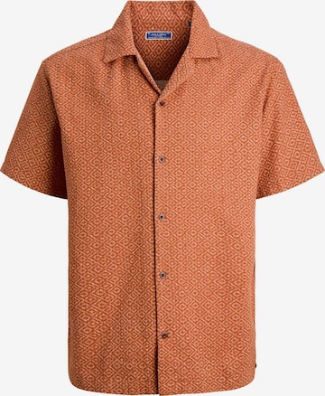 Comfort fit Camicia di JACK & JONES in marrone: frontale
