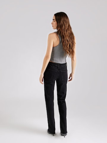 PIECES Loosefit Jeans 'KELLY' in Schwarz