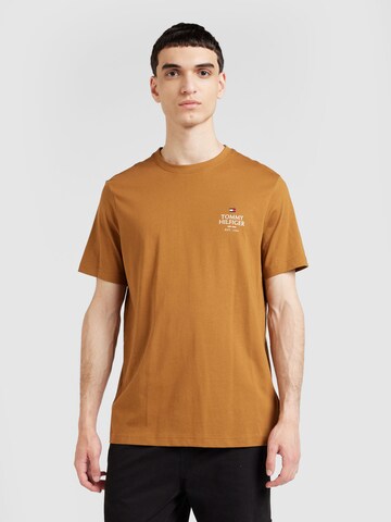 TOMMY HILFIGER Shirt in Brown: front