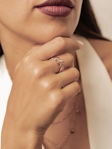 Hey Happiness Ring 'Coastal Shell' in Gold