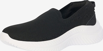 Scarpa slip-on di Elara in nero: frontale