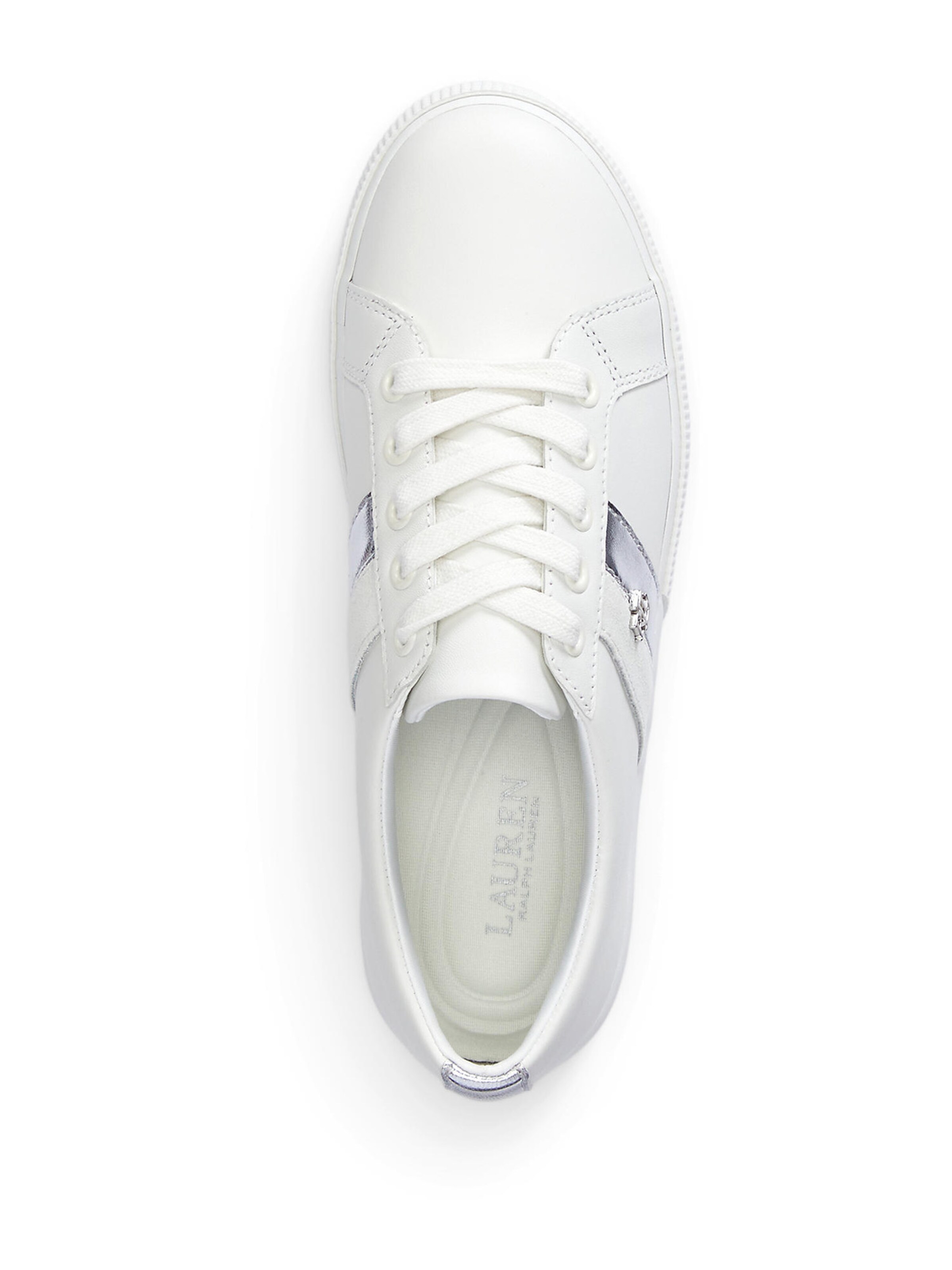 Sneaker bassa 'JANSON II' di Lauren Ralph Lauren in bianco
