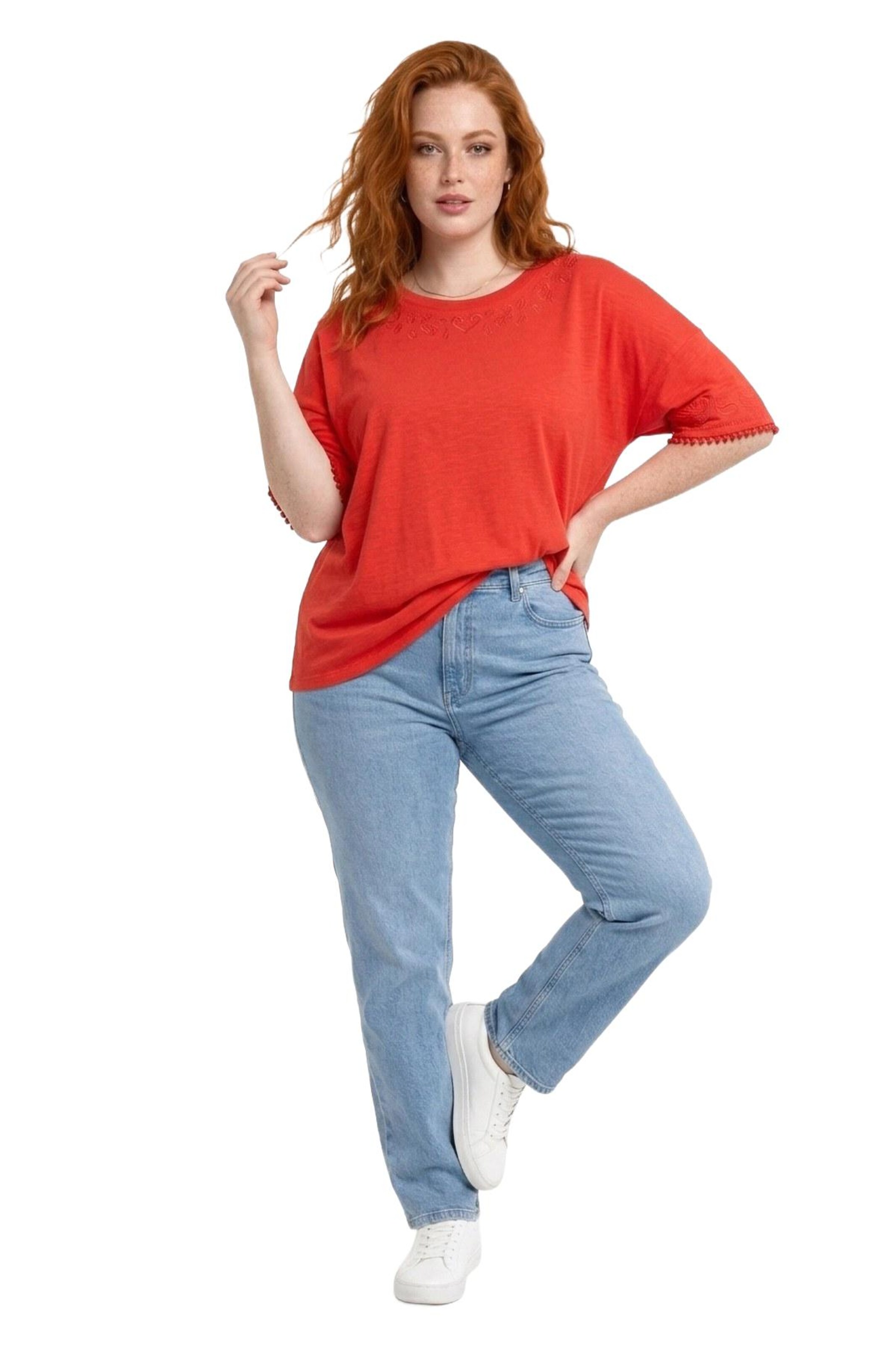Shape Of You Shirt in Orange