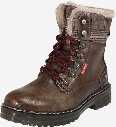 Boots da neve MUSTANG di colore beige / marrone scuro, Visualizzazione prodotti