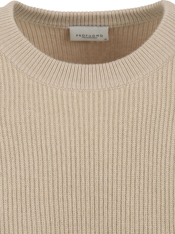 Profuomo Sweatshirt in Beige