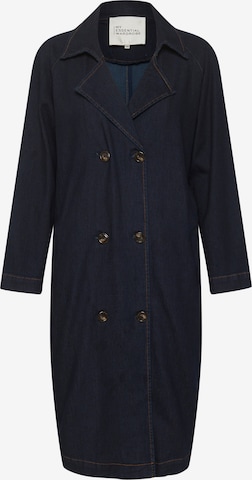 Manteau mi-saison My Essential Wardrobe en bleu : devant