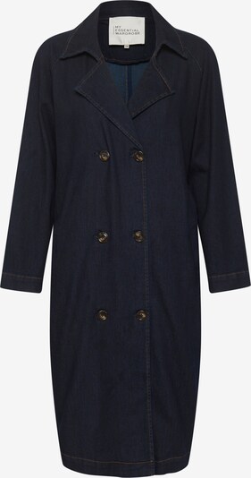 My Essential Wardrobe Manteau mi-saison en bleu foncé, Vue avec produit