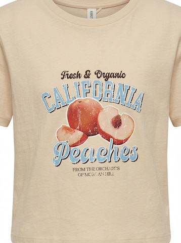 T-Shirt 'Ava' ABOUT YOU en beige