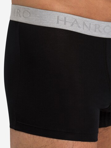 Hanro Boxer shorts 'Cotton Essentials' in Black