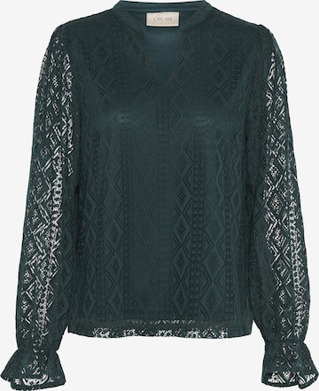 Chemisier 'Danika' Cream en vert : devant