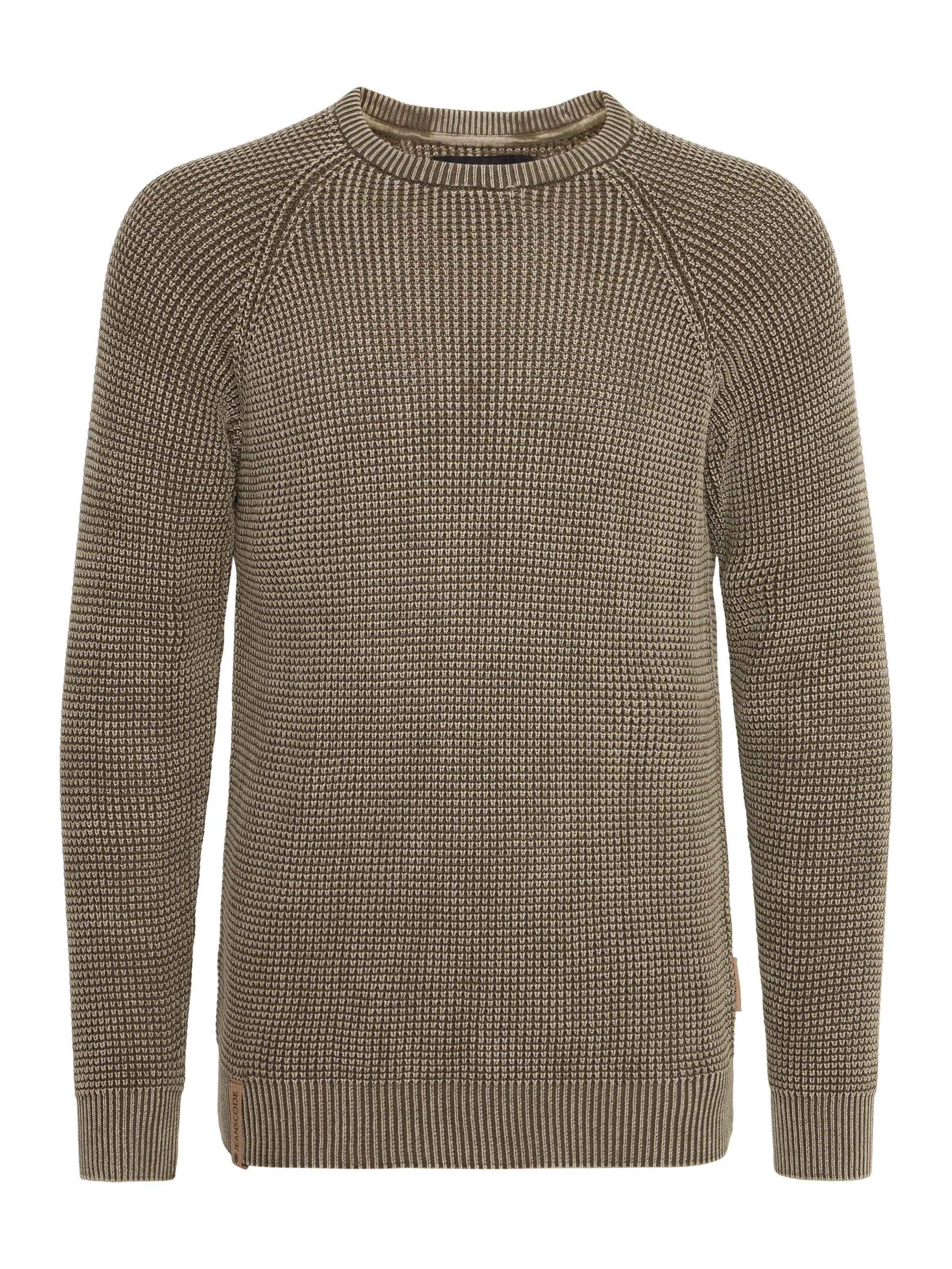 INDICODE JEANS Trui 'Rockford' in Groen: voorkant