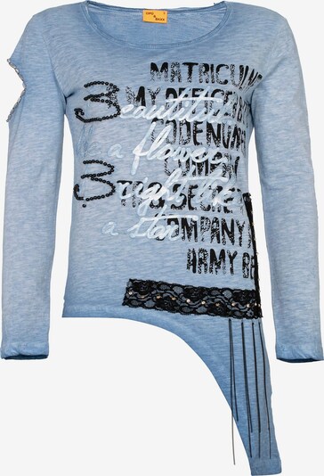 CIPO & BAXX Langarmshirt 'WL159' in blau, Produktansicht
