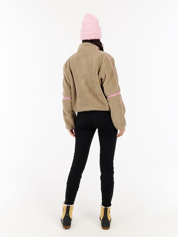 PROTEST Fleecejacke 'PRTRed'‌‌ in Pink