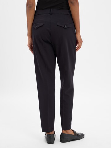 Regular Pantalon à pince Cambio en bleu